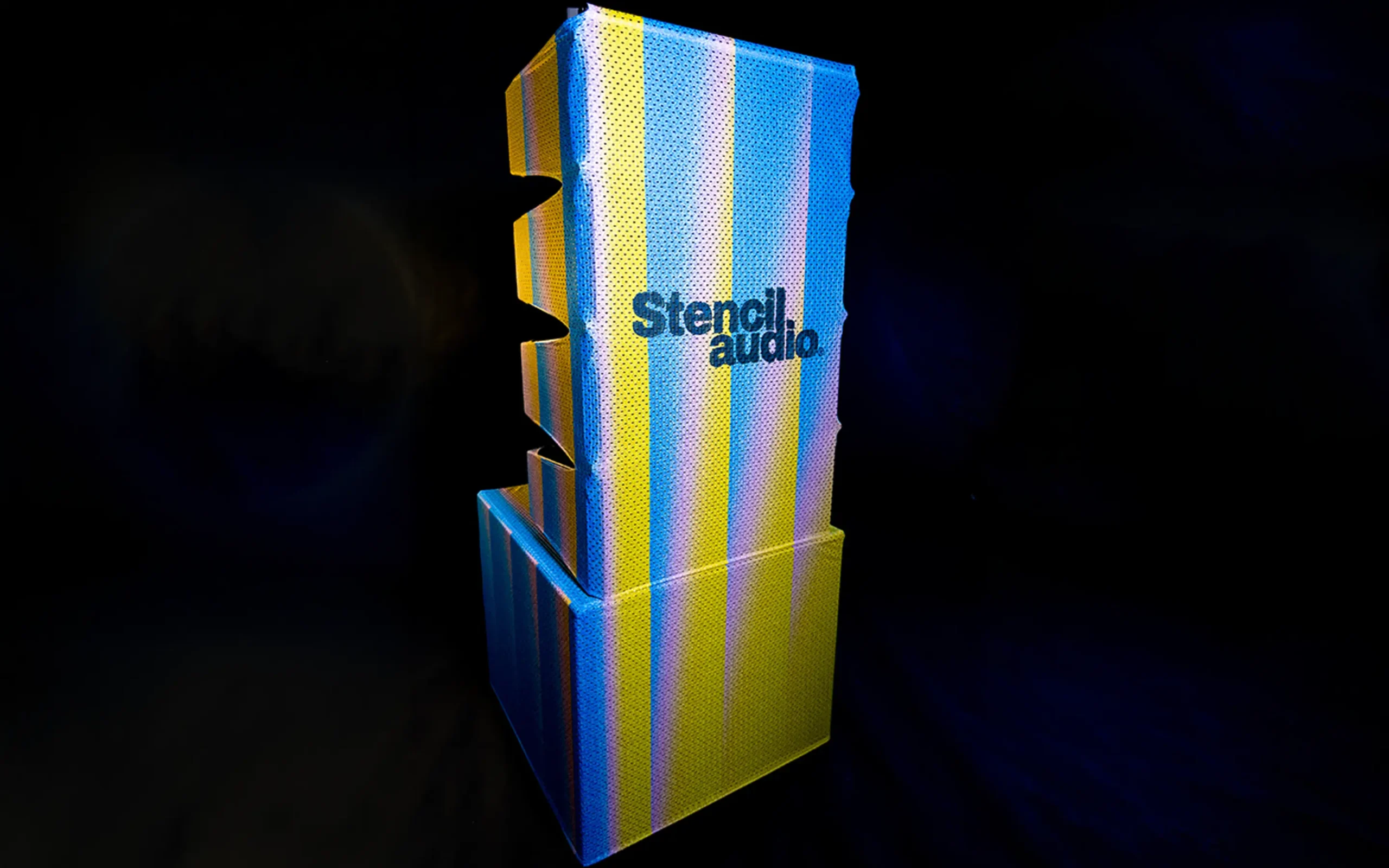 Stencil Audio speaker mock up